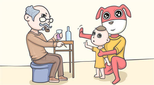 新出生婴儿开口喂白酒