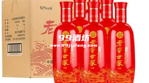 卢洲老窖浓香型白酒52度价格