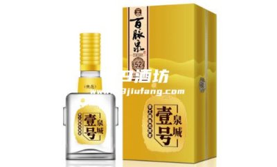 白酒百脉泉和趵突泉是什么意思