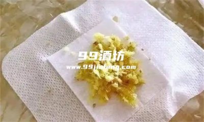 生姜醋白酒敷肚脐的副作用
